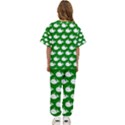 Cute Whale Illustration Pattern Kids  Tee and Pants Sports Set View4