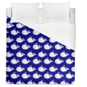 Cute Whale Illustration Pattern Duvet Cover (Queen Size) View1