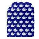 Cute Whale Illustration Pattern Drawstring Pouch (3XL) View2