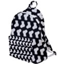 Black And White Cute Baby Socks Illustration Pattern The Plain Backpack View1