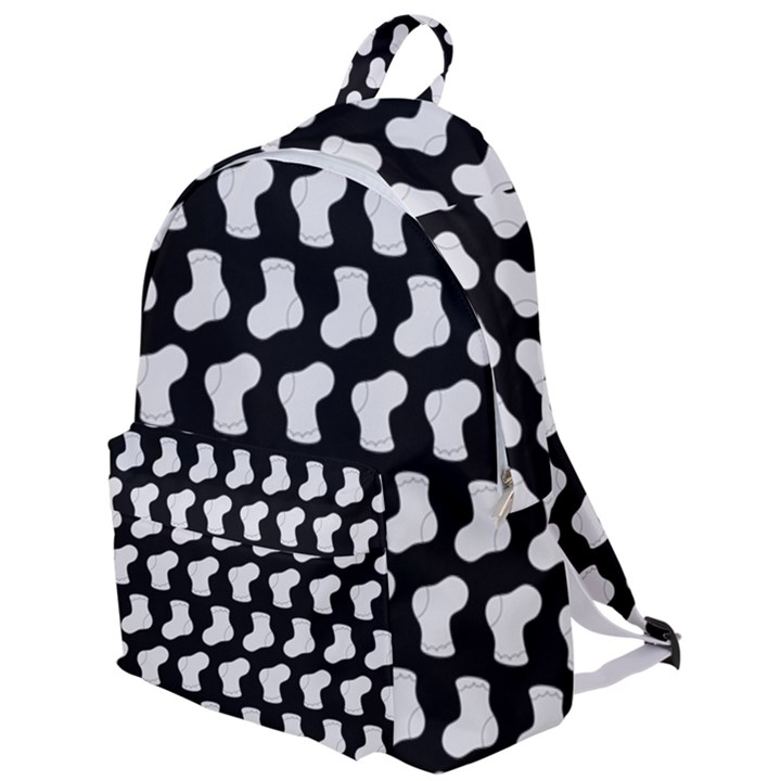 Black And White Cute Baby Socks Illustration Pattern The Plain Backpack