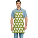 Cute Baby Socks Illustration Pattern Kitchen Apron View1