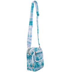 Tropical Blue Ocean Wave Shoulder Strap Belt Bag by Jack14