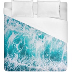 Tropical Blue Ocean Wave Duvet Cover (king Size)