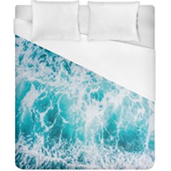 Tropical Blue Ocean Wave Duvet Cover (california King Size) by Jack14