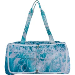 Tropical Blue Ocean Wave Multi Function Bag by Jack14