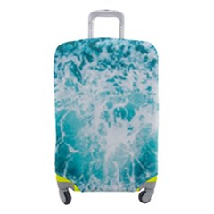 Tropical Blue Ocean Wave Luggage Cover (small) by Jack14