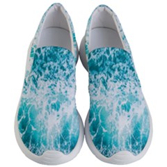 Tropical Blue Ocean Wave Women s Lightweight Slip Ons by Jack14