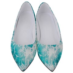 Tropical Blue Ocean Wave Women s Low Heels by Jack14