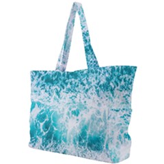 Tropical Blue Ocean Wave Simple Shoulder Bag by Jack14