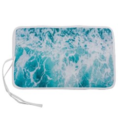 Tropical Blue Ocean Wave Pen Storage Case (m) by Jack14