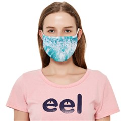 Tropical Blue Ocean Wave Cloth Face Mask (adult)