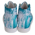 Tropical Blue Ocean Wave Women s Hi-Top Skate Sneakers View4