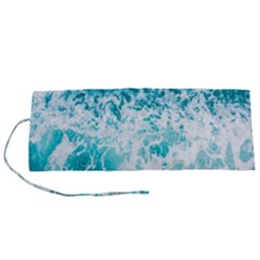 Tropical Blue Ocean Wave Roll Up Canvas Pencil Holder (s) by Jack14