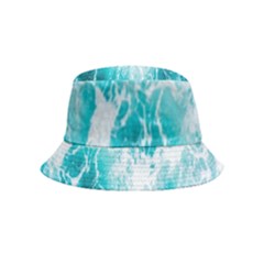 Tropical Blue Ocean Wave Bucket Hat (kids) by Jack14