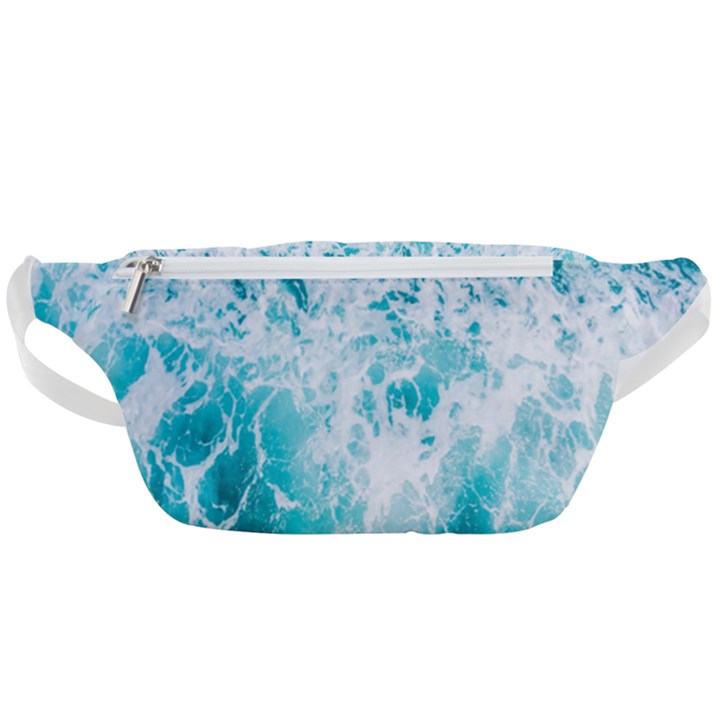 Tropical Blue Ocean Wave Waist Bag 