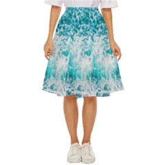 Tropical Blue Ocean Wave Classic Short Skirt by Jack14