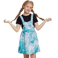 Tropical Blue Ocean Wave Kids  Apron Dress by Jack14