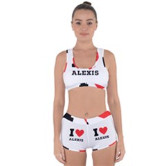 I Love Alexis Racerback Boyleg Bikini Set by ilovewhateva