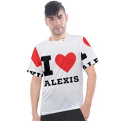 I Love Alexis Men s Sport Top by ilovewhateva