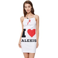 I Love Alexis Summer Tie Front Dress by ilovewhateva