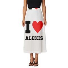 I Love Alexis Classic Midi Chiffon Skirt