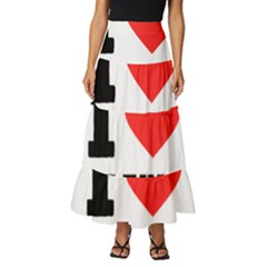 I Love Alexis Tiered Ruffle Maxi Skirt by ilovewhateva