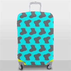 Cute Baby Socks Illustration Pattern Luggage Cover (medium) by GardenOfOphir