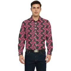 Candy Illustration Pattern Men s Long Sleeve  Shirt by GardenOfOphir