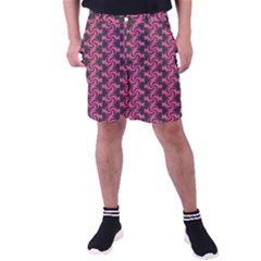 Candy Illustration Pattern Men s Pocket Shorts