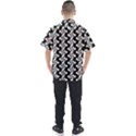 Candy Illustration Pattern Men s Short Sleeve Shirt View2