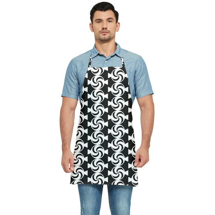 Candy Illustration Pattern Kitchen Apron