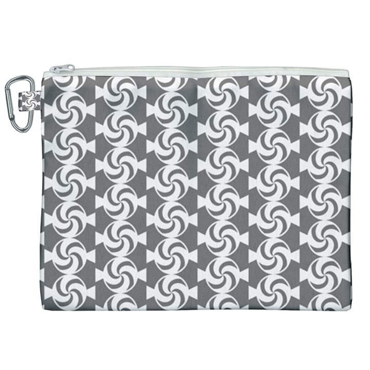 Candy Illustration Pattern Canvas Cosmetic Bag (XXL)