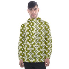 Candy Illustration Pattern Men s Front Pocket Pullover Windbreaker