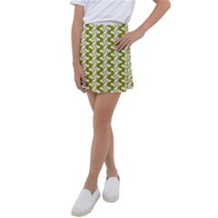 Candy Illustration Pattern Kids  Tennis Skirt by GardenOfOphir