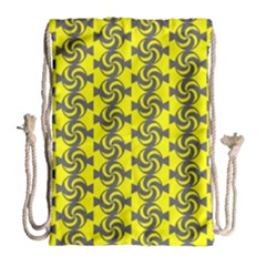 Candy Illustration Pattern Drawstring Bag (large)