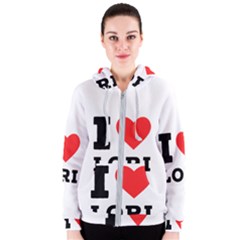 I Love Lori Women s Zipper Hoodie by ilovewhateva