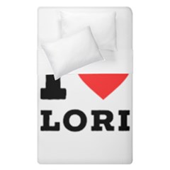 I Love Lori Duvet Cover Double Side (single Size) by ilovewhateva