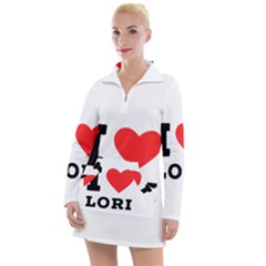 I Love Lori Women s Long Sleeve Casual Dress by ilovewhateva