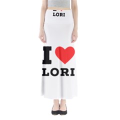 I Love Lori Full Length Maxi Skirt by ilovewhateva