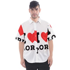 I Love Lori Men s Short Sleeve Shirt