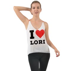 I Love Lori Chiffon Cami by ilovewhateva