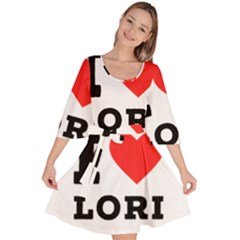 I Love Lori Velour Kimono Dress by ilovewhateva