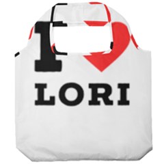 I Love Lori Foldable Grocery Recycle Bag by ilovewhateva