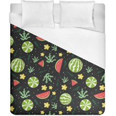 Watermelon Berry Patterns Pattern Duvet Cover (california King Size)