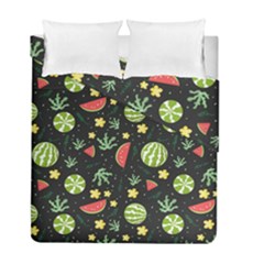 Watermelon Berry Patterns Pattern Duvet Cover Double Side (full/ Double Size)