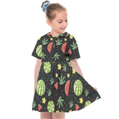 Watermelon Berry Patterns Pattern Kids  Sailor Dress