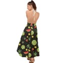 Watermelon Berry Patterns Pattern Backless Maxi Beach Dress View2