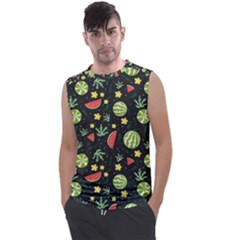 Watermelon Berry Patterns Pattern Men s Regular Tank Top