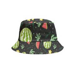 Watermelon Berry Patterns Pattern Inside Out Bucket Hat (kids)